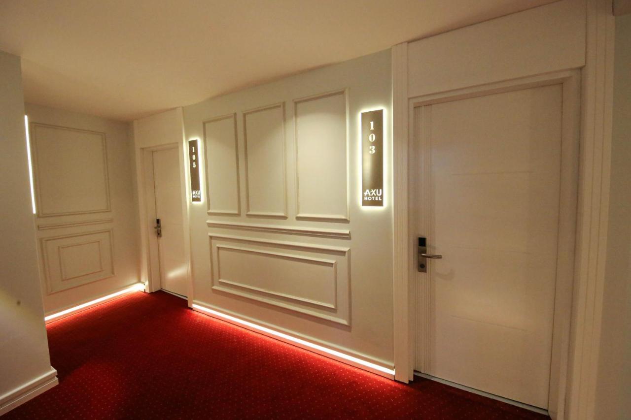Axu Airport Hotel Arnavutkoy Extérieur photo A corridor at the hotel